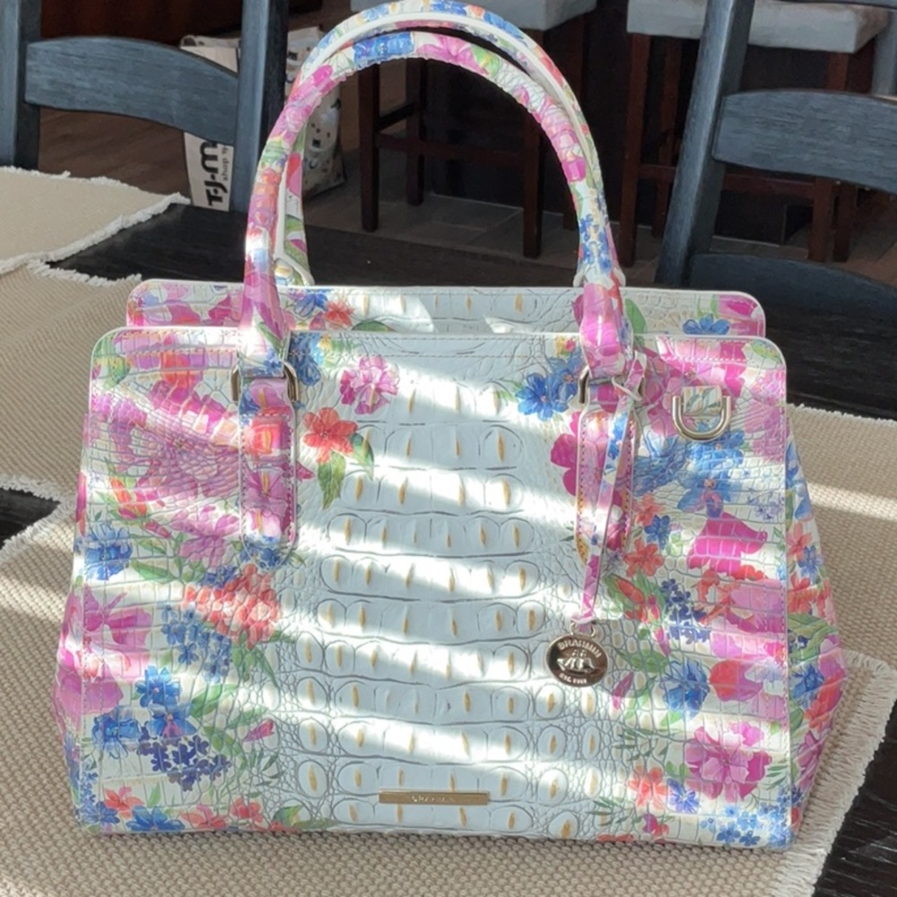 Brahmin Floral Embossed Ombre Melbourne - Picture 9 of 16